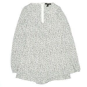 Forever 21 Black and White Polka Dot Romper